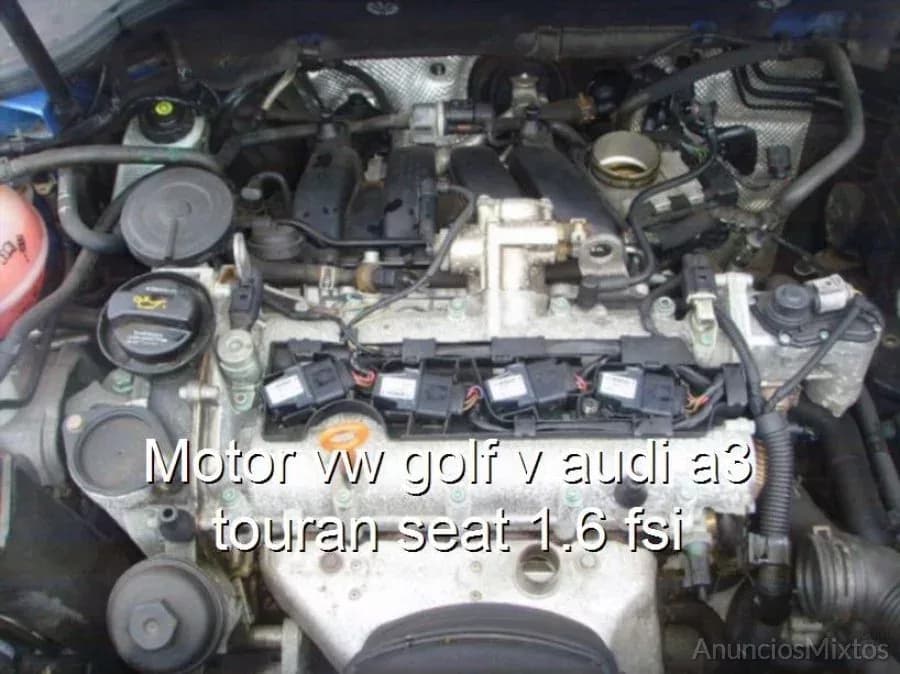 Motor vw golf v audi a3 touran seat 1.6 fsi - Foto 1