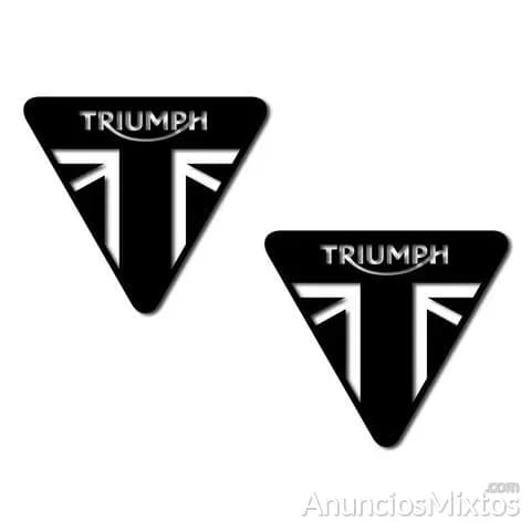 Pegatinas triump triangulo negat rv311 - Foto 1