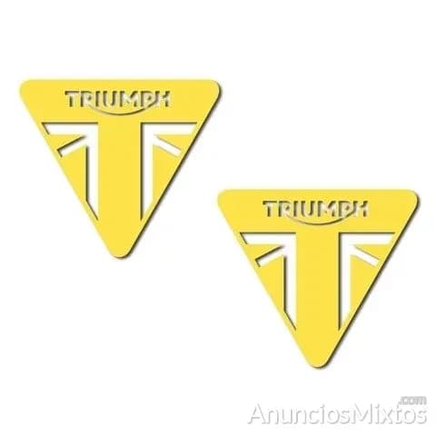 Pegatinas triump triangulo negat rv311 - Foto 2