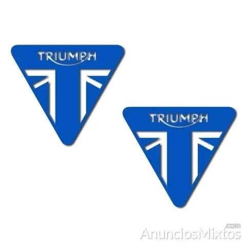 Pegatinas triump triangulo negat rv311 - Foto 4