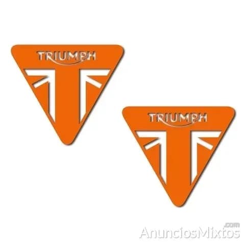 Pegatinas triump triangulo negat rv311 - Foto 6