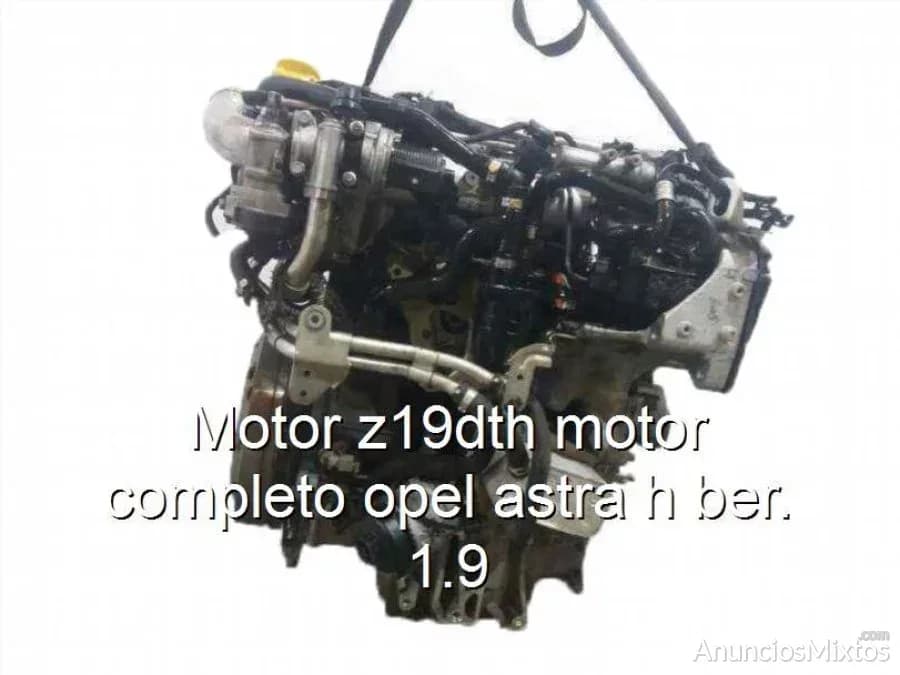 Motor z19dth motor completo opel astra h ber. 1.9 - Foto 1