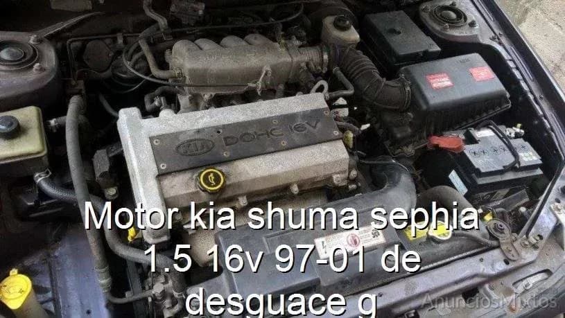 Motor kia shuma sephia 1.5 16v 97-01 de desguace g - Foto 1