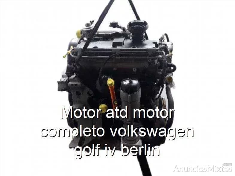 Motor atd motor completo volkswagen golf iv berlin - Foto 1