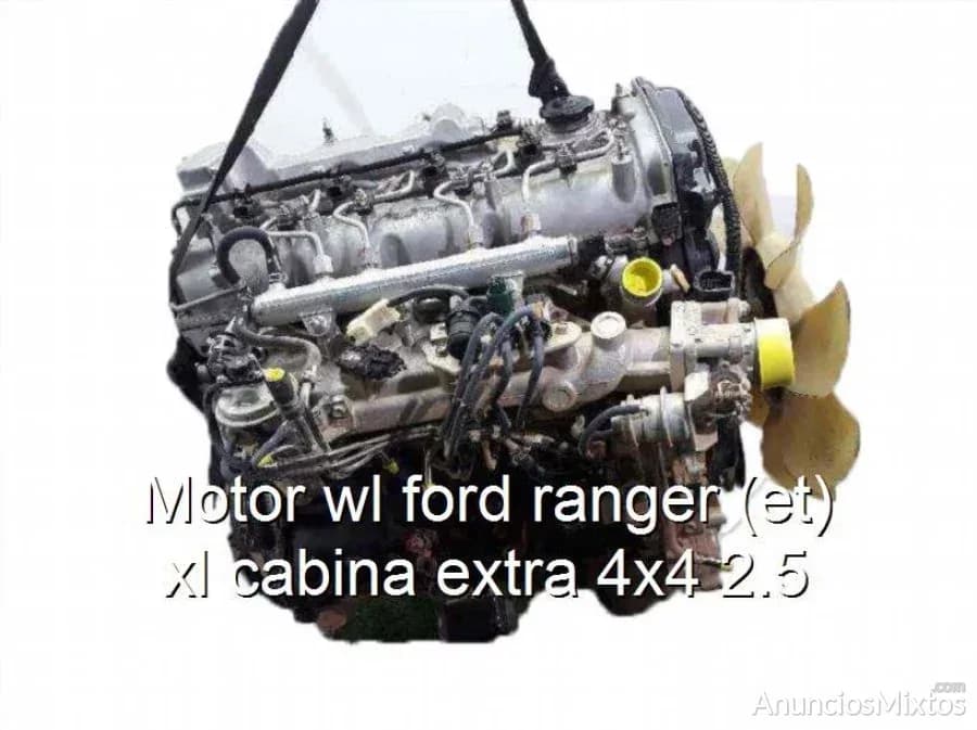 Motor wl ford ranger (et) xl cabina extra 4x4 2.5 - Foto 1