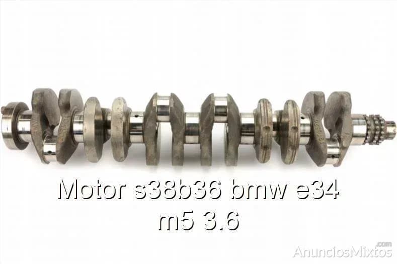 Motor s38b36 bmw e34 m5 3.6 - Foto 1