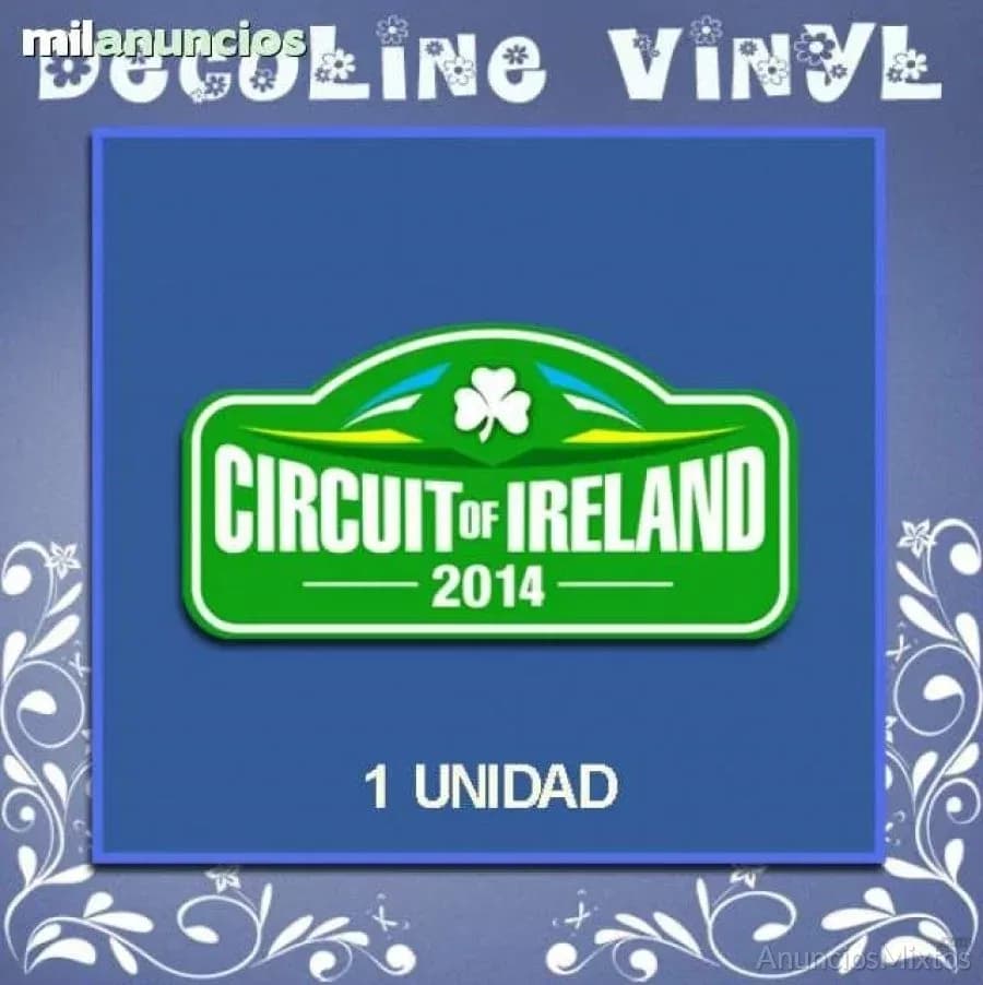 Pegatina circuit of ireland ref: dp448 - Foto 1