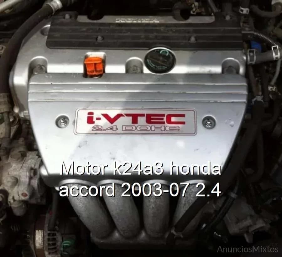 Motor k24a3 honda accord 2003-07 2.4 - Foto 1