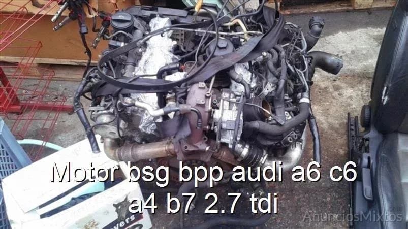 Motor bsg bpp audi a6 c6 a4 b7 2.7 tdi - Foto 1