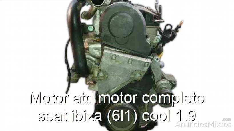 Motor atd motor completo seat ibiza (6l1) cool 1.9 - Foto 1