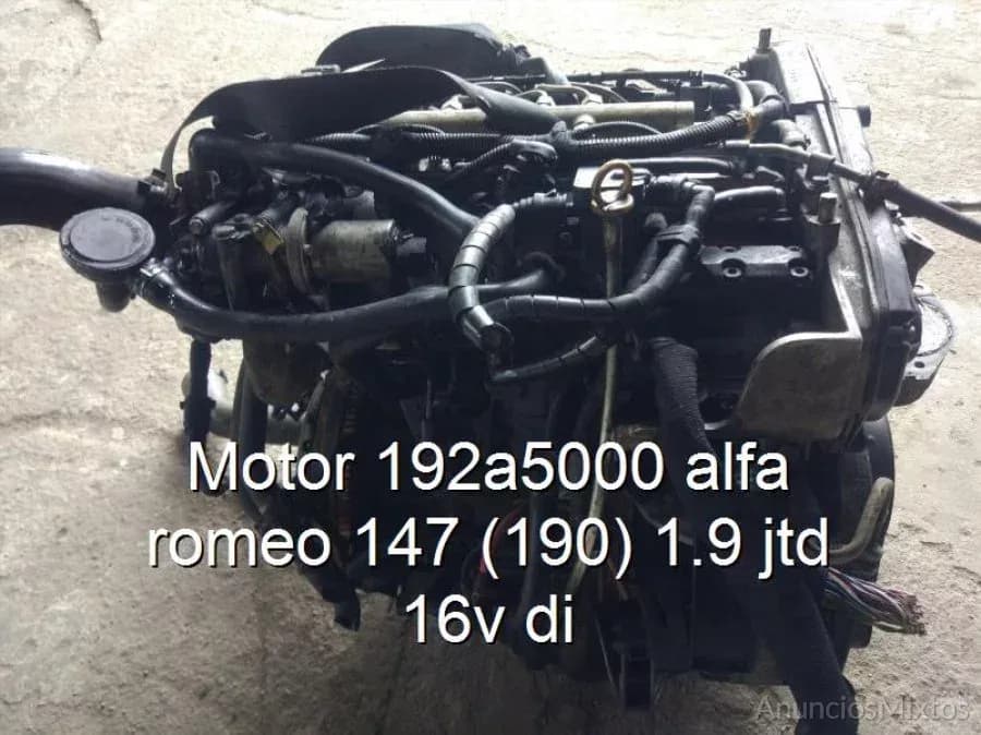 Motor 192a5000 alfa romeo 147 (190) 1.9 jtd 16v di - Foto 1