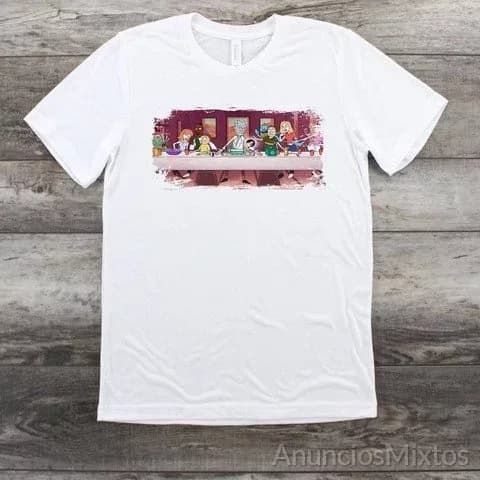 Camiseta rick y morty ultima cena jbg59 - Foto 1