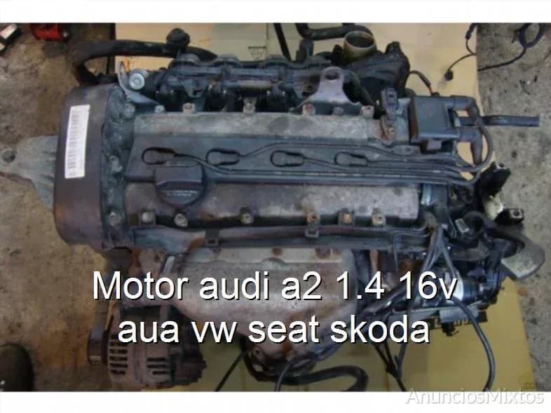 Motor audi a2 1.4 16v aua vw seat skoda - Foto 1