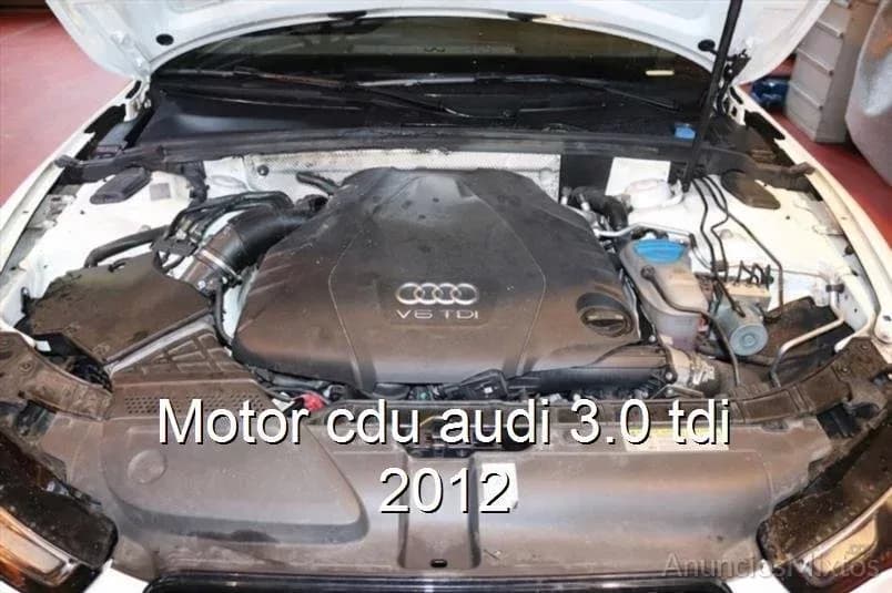 Motor cdu audi 3.0 tdi 2012 - Foto 1