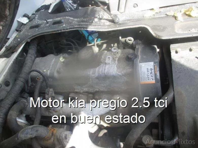 Motor kia pregio 2.5 tci en buen estado - Foto 1