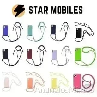 FUNDA SILICONA APPLE IPHONE 14 CON CUERDA - Foto 2
