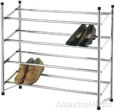 zapatero de 4 baldas extensible - Foto 1