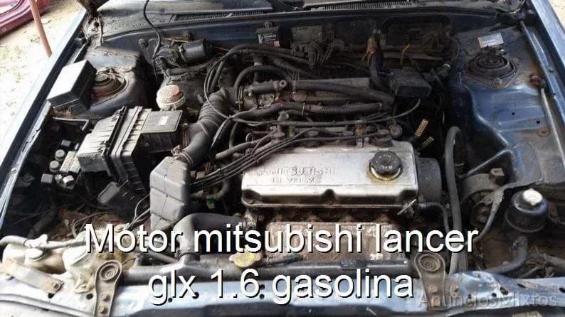 Motor mitsubishi lancer glx 1.6 gasolina - Foto 1