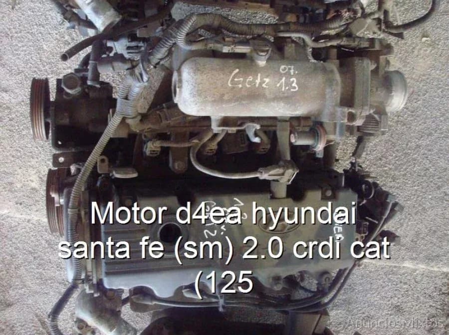 Motor d4ea hyundai santa fe (sm) 2.0 crdi cat (125 - Foto 1