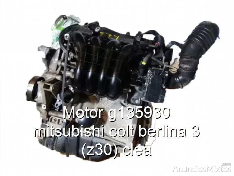 Motor g135930 mitsubishi colt berlina 3 (z30) clea - Foto 1