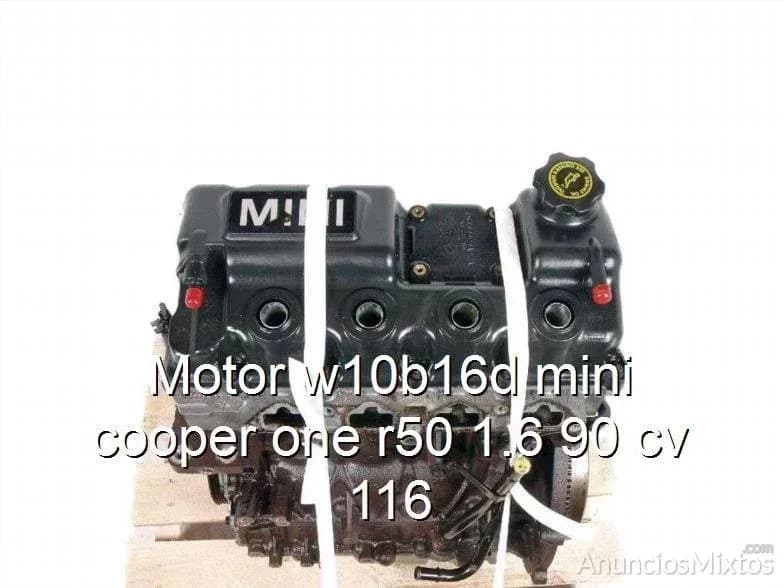 Motor w10b16d mini cooper one r50 1.6 90 cv 116 - Foto 1
