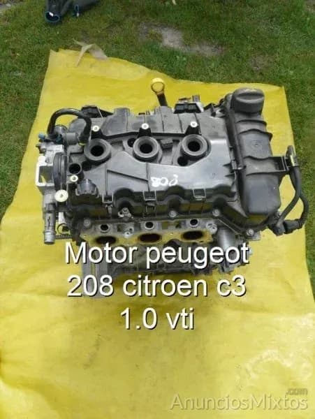 Motor peugeot 208 citroen c3 1.0 vti - Foto 1