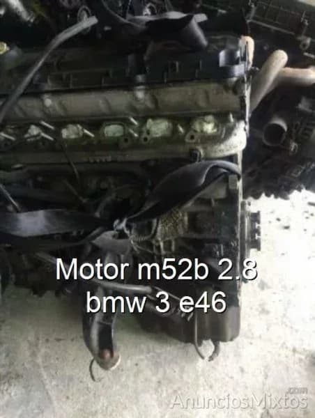 Motor m52b 2.8 bmw 3 e46 - Foto 1