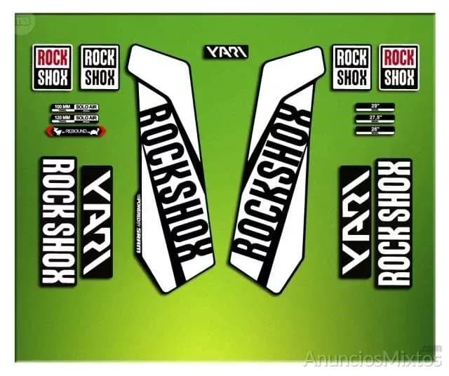 Pegatinas rock shox yari 2016 elx29 - Foto 1