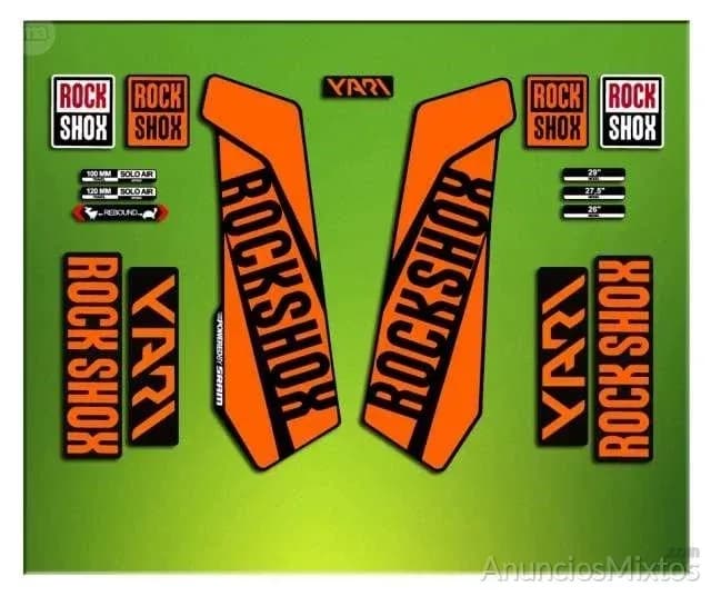Pegatinas rock shox yari 2016 elx29 - Foto 3