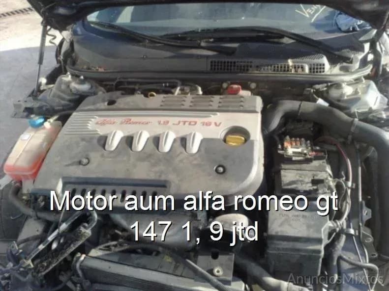 Motor aum alfa romeo gt 147 1, 9 jtd - Foto 1