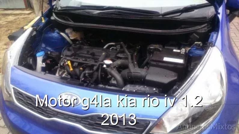 Motor g4la kia rio iv 1.2 2013 - Foto 1