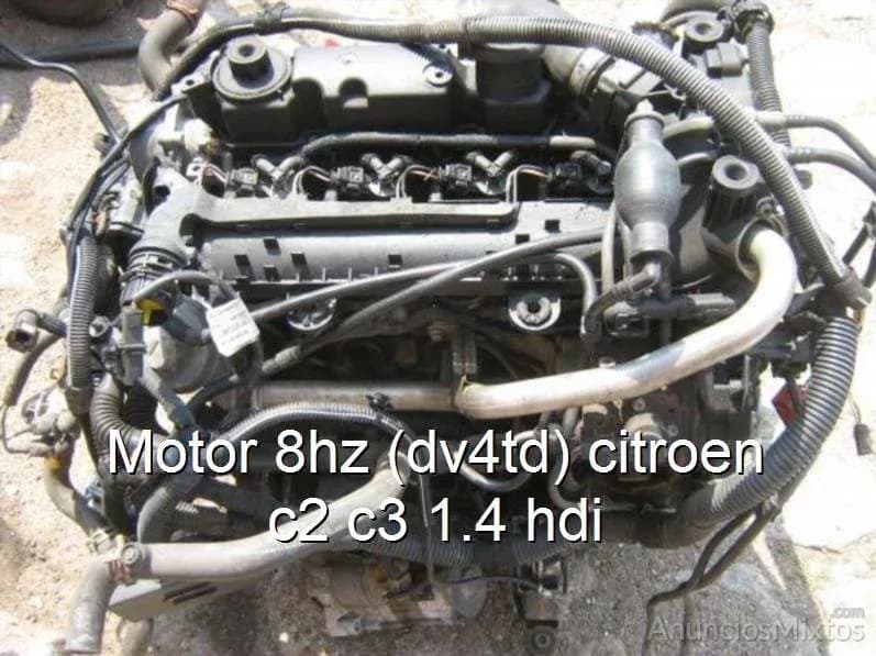 Motor 8hz (dv4td) citroen c2 c3 1.4 hdi - Foto 1