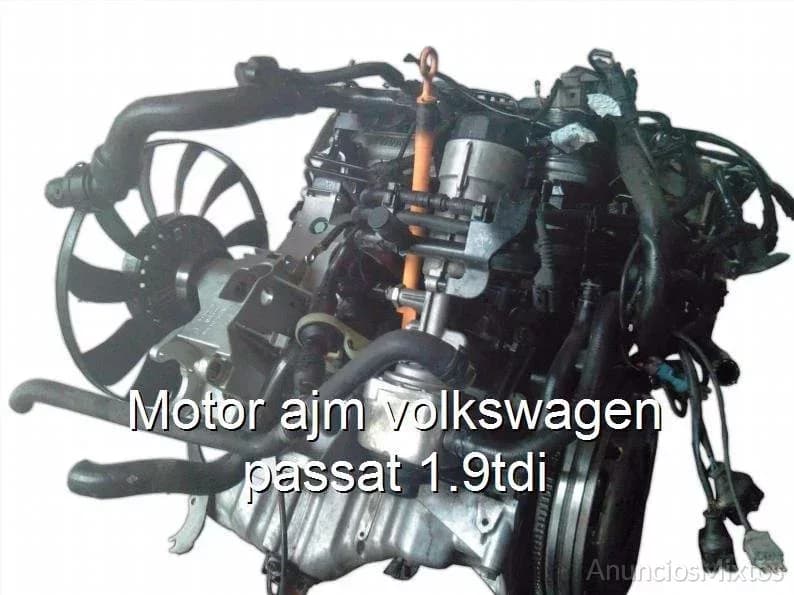 Motor ajm volkswagen passat 1.9tdi - Foto 1