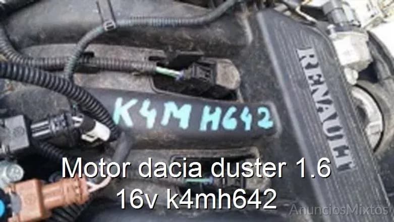 Motor dacia duster 1.6 16v k4mh642 - Foto 1
