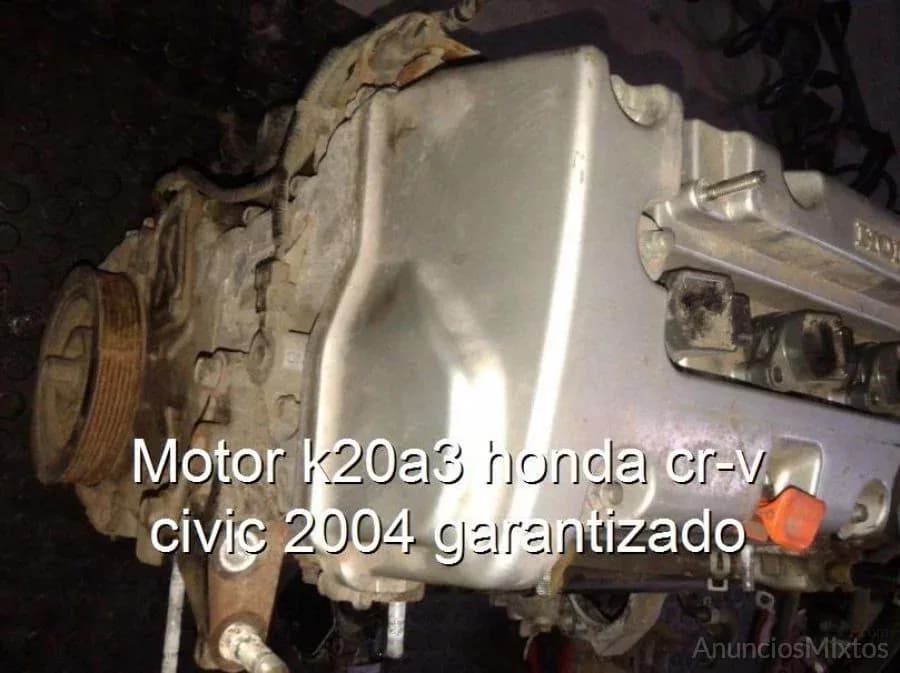 Motor k20a3 honda cr-v civic 2004 garantizado - Foto 1