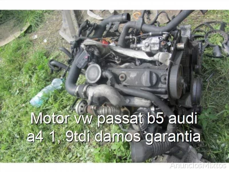 Motor vw passat b5 audi a4 1, 9tdi damos garantia - Foto 1