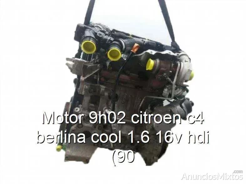 Motor 9h02 citroen c4 berlina cool 1.6 16v hdi (90 - Foto 1