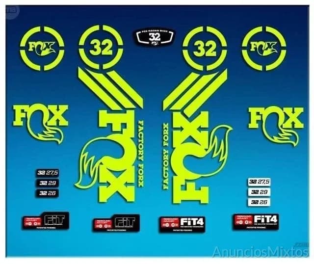 Pegatinas horquilla fork fox 32 am63 - Foto 3