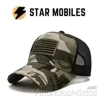 3 GORRAS BEISBOLERA SNAPBACK CON MALLA MILITAR - Foto 3