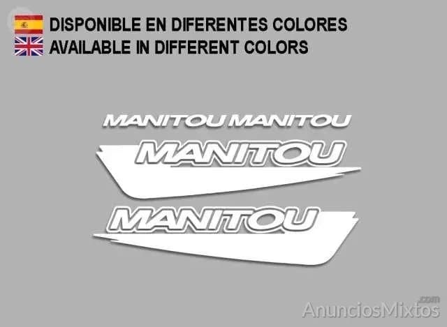 Pegatinas manitou f216 stickers mtb btt - Foto 1