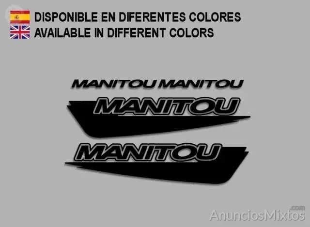 Pegatinas manitou f216 stickers mtb btt - Foto 3