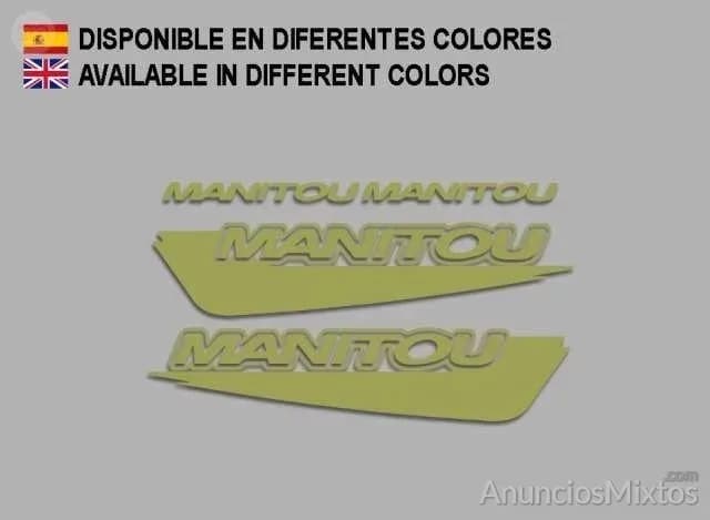 Pegatinas manitou f216 stickers mtb btt - Foto 4