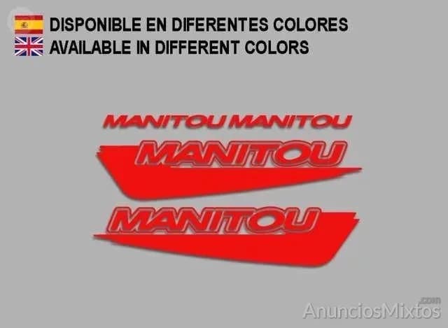Pegatinas manitou f216 stickers mtb btt - Foto 6