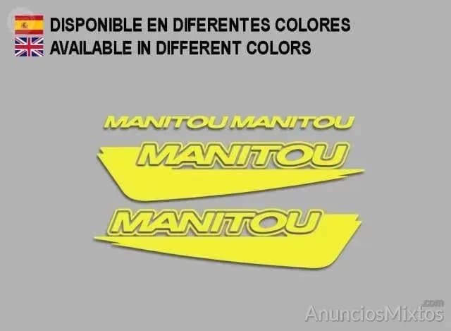 Pegatinas manitou f216 stickers mtb btt - Foto 8