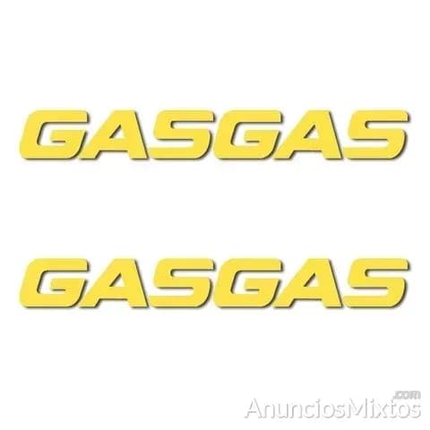 Pegatinas gasgas letras cuadradas rv179 - Foto 2