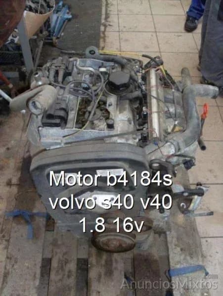 Motor b4184s volvo s40 v40 1.8 16v - Foto 1