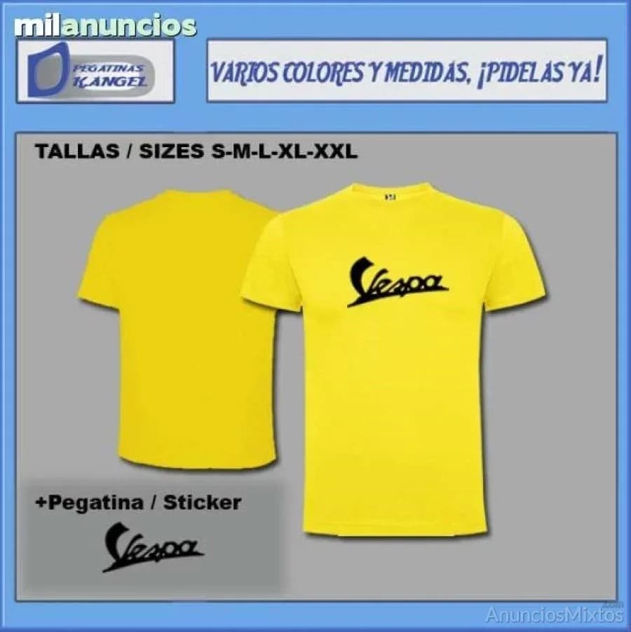 Camiseta vespa ref: c38 - Foto 3