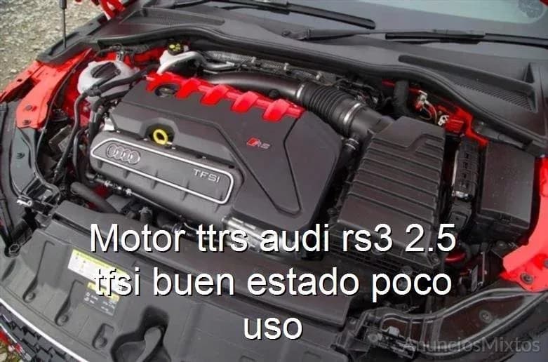 Motor ttrs audi rs3 2.5 tfsi buen estado poco uso - Foto 1