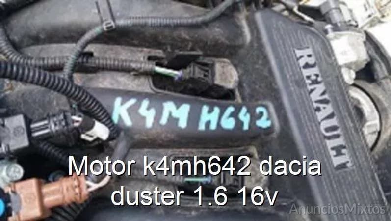 Motor k4mh642 dacia duster 1.6 16v - Foto 1