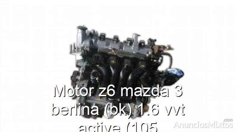 Motor z6 mazda 3 berlina (bk) 1.6 vvt active (105 - Foto 1